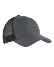 Big Accessories BA540P Sport Ponytail Trucker (Color: BLACK/ BLACK, size: OS)