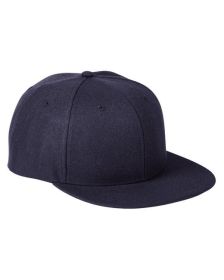 Big Accessories BA539 Flat Bill Sport Cap (Color: NAVY/ NAVY, size: OS)