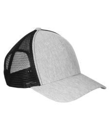 Big Accessories BA540 Sport Trucker Cap (Color: LT GREY/ BLACK, size: OS)