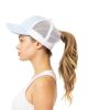 Big Accessories BA540P Sport Ponytail Trucker