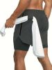 Versatile Summer Shorts with Zipper Pocket for Your Ultimate Workout